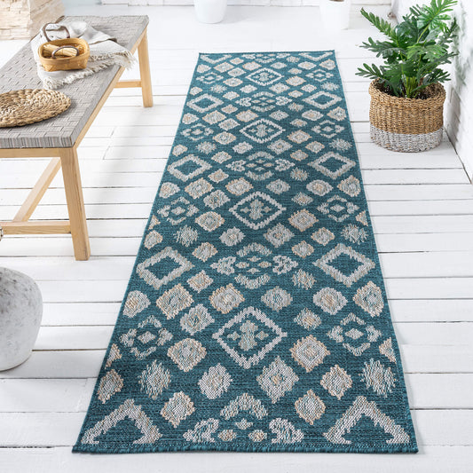 Terrace 551 Turquoise Runner